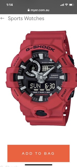 g shock australia myer